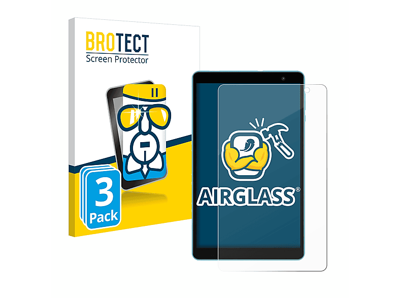 BROTECT 3x Airglass klare Schutzfolie(für Teclast P85T)