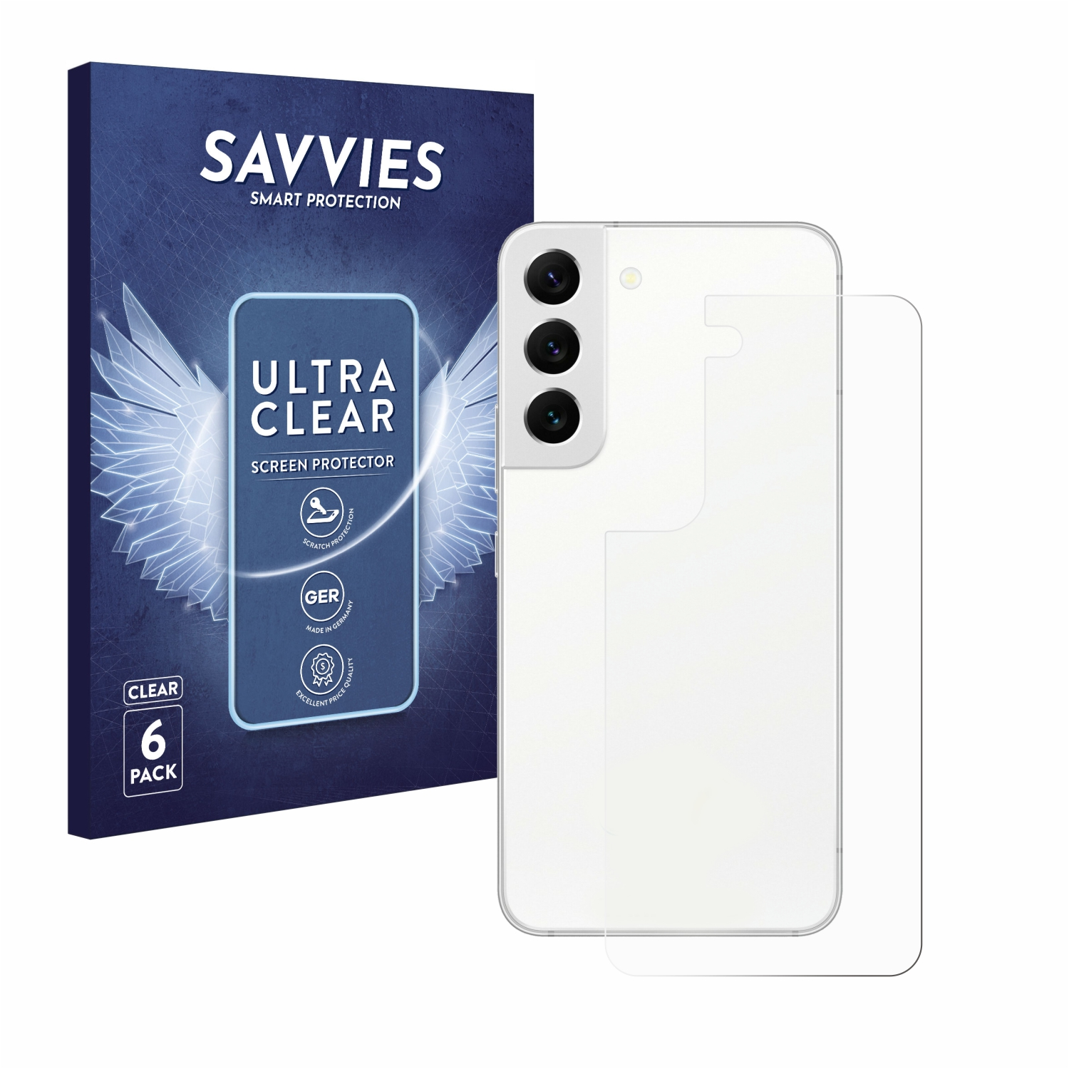 SAVVIES Edition) S22 6x Galaxy Samsung Schutzfolie(für Enterprise klare