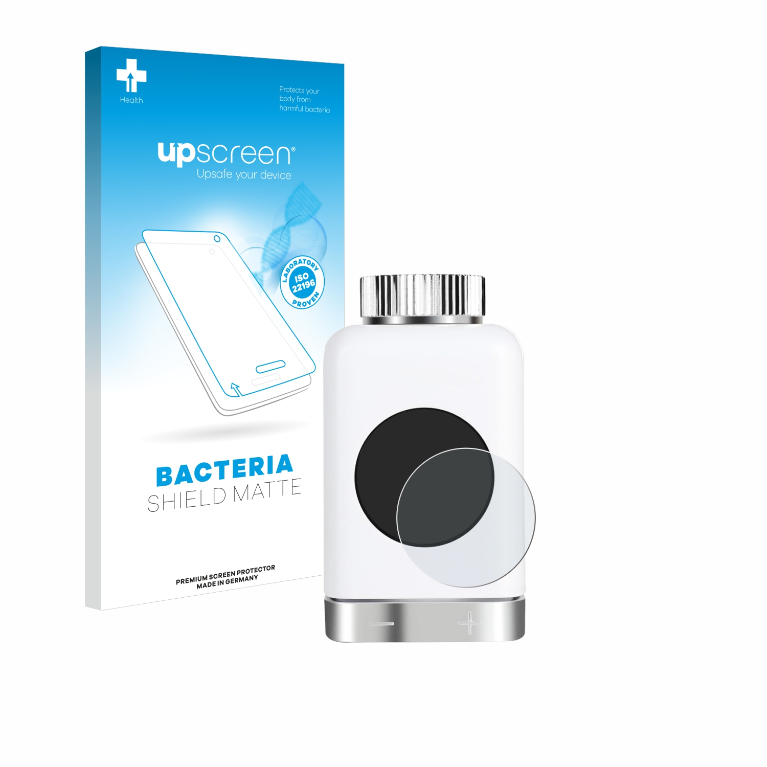(Thermostat)) Salcar TRV801W UPSCREEN entspiegelt matte antibakteriell Schutzfolie(für
