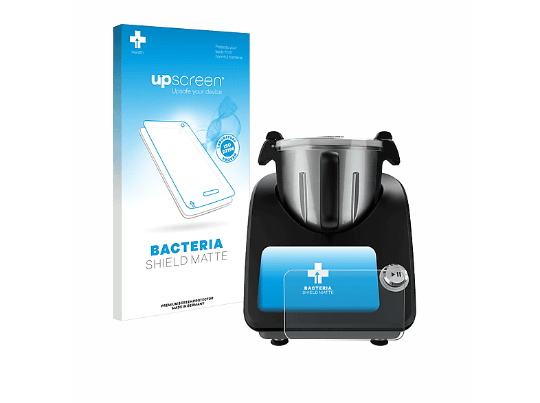 UPSCREEN antibakteriell entspiegelt matte Schutzfolie(für Masterpro Robot de cocina WiFi)