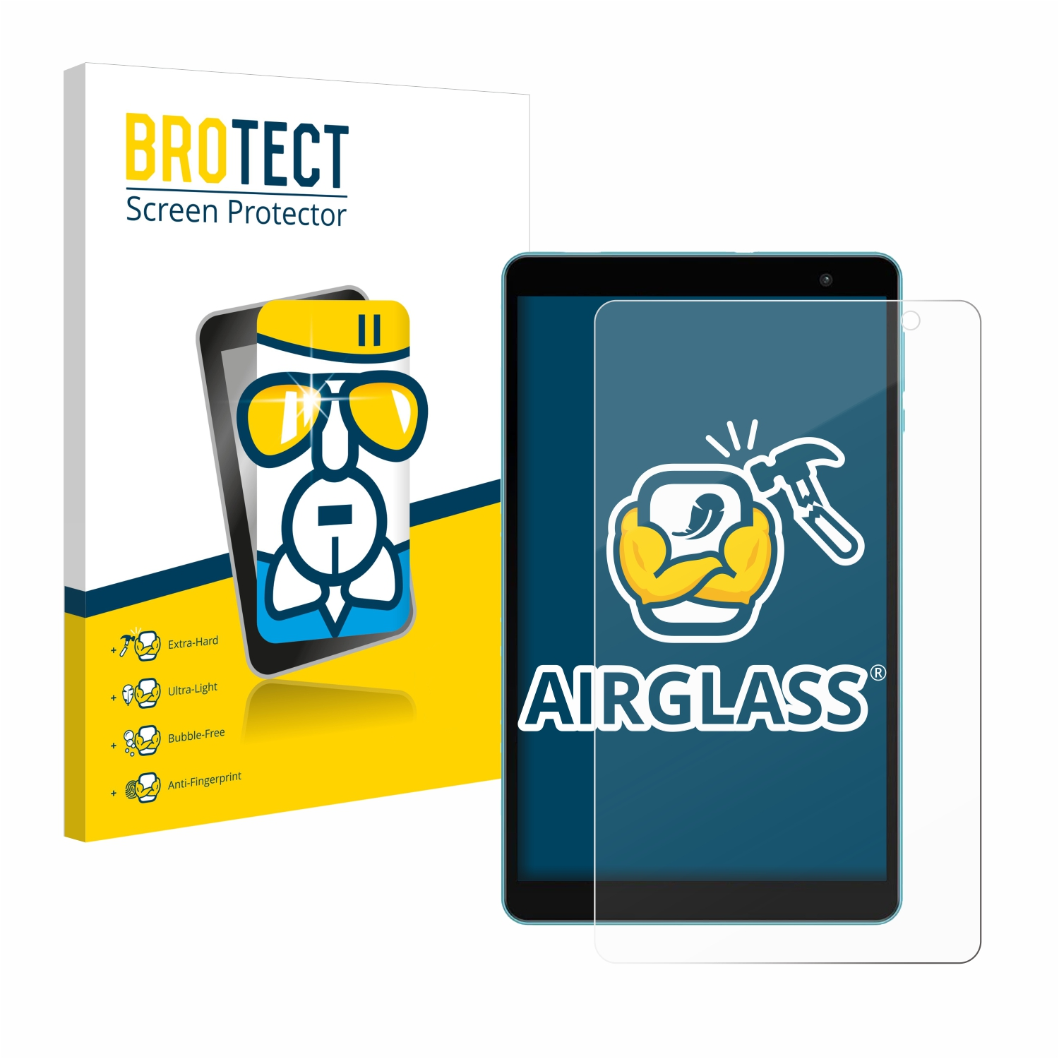 P85T) Airglass Teclast BROTECT klare Schutzfolie(für
