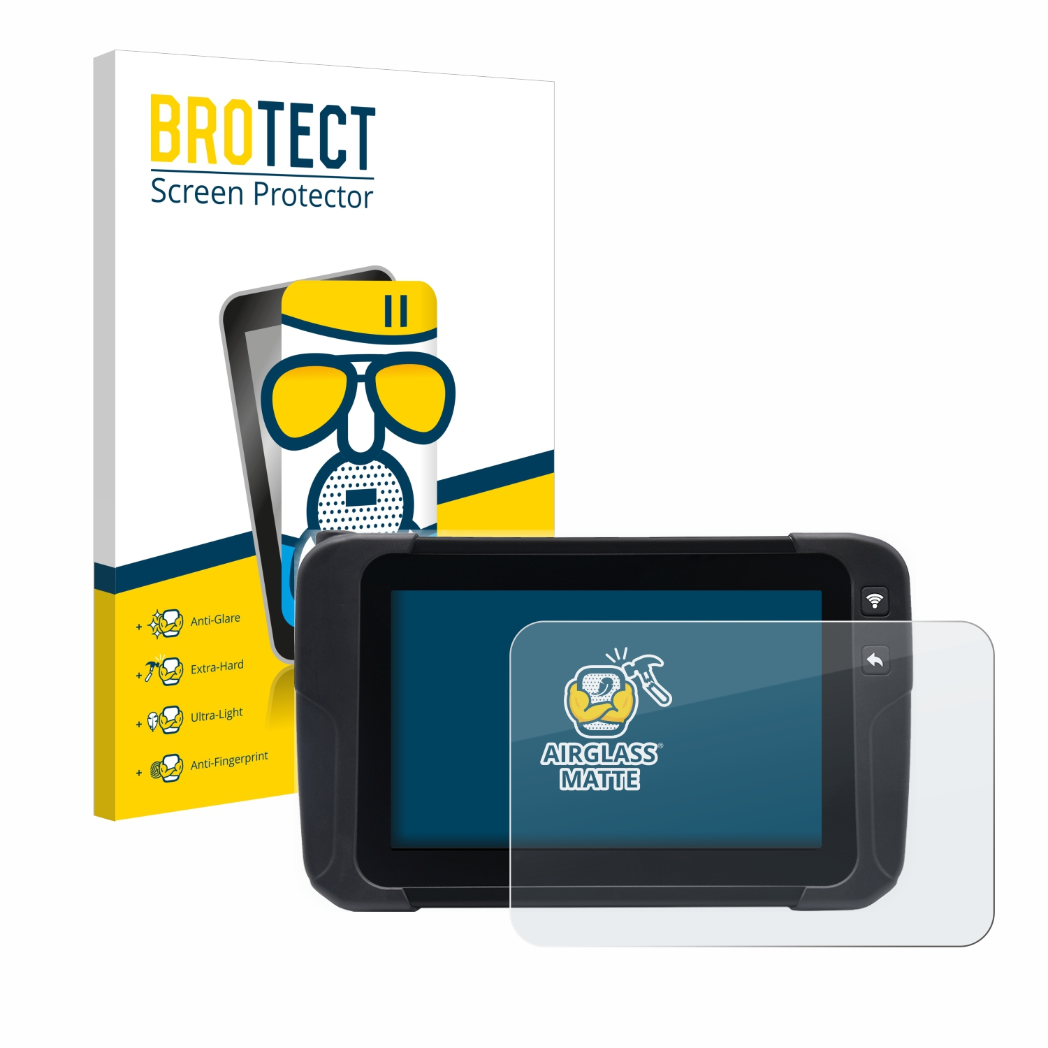 BROTECT Airglass Schutzfolie(für Ateq VT67 RDKS-Tablet) matte