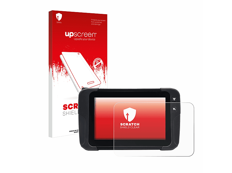 UPSCREEN Kratzschutz klare Schutzfolie(für Ateq VT67 RDKSTablet