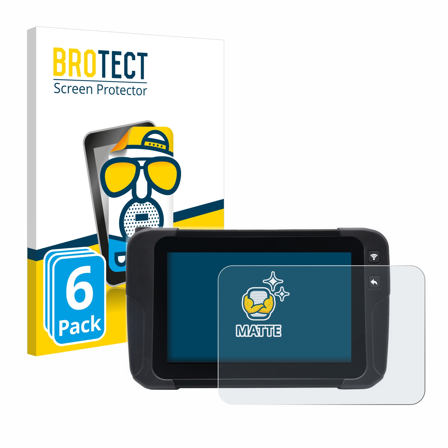 BROTECT 6x RDKS-Tablet) Ateq matte Schutzfolie(für VT67