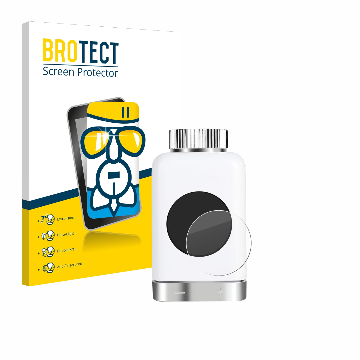 Salcar klare TRV801W BROTECT Airglass (Thermostat)) Schutzfolie(für