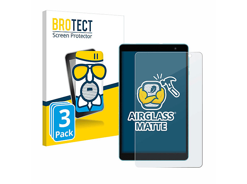 BROTECT 3x Airglass matte Schutzfolie(für P85T) Teclast