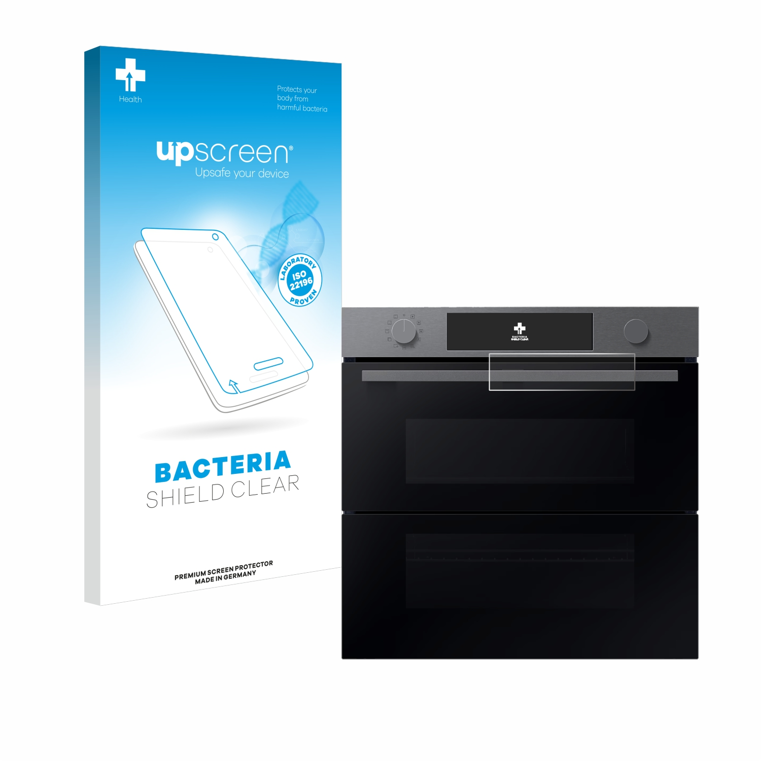 UPSCREEN antibakteriell klare Schutzfolie(für SmartThings Dual Cook Flex) Samsung