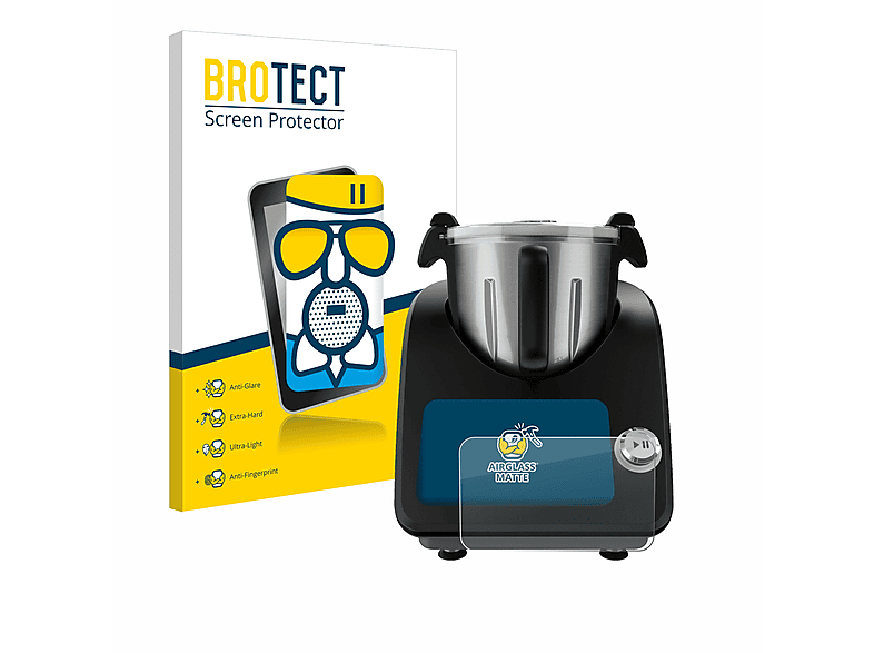 BROTECT Airglass matte Schutzfolie(für Masterpro Robot de cocina WiFi)