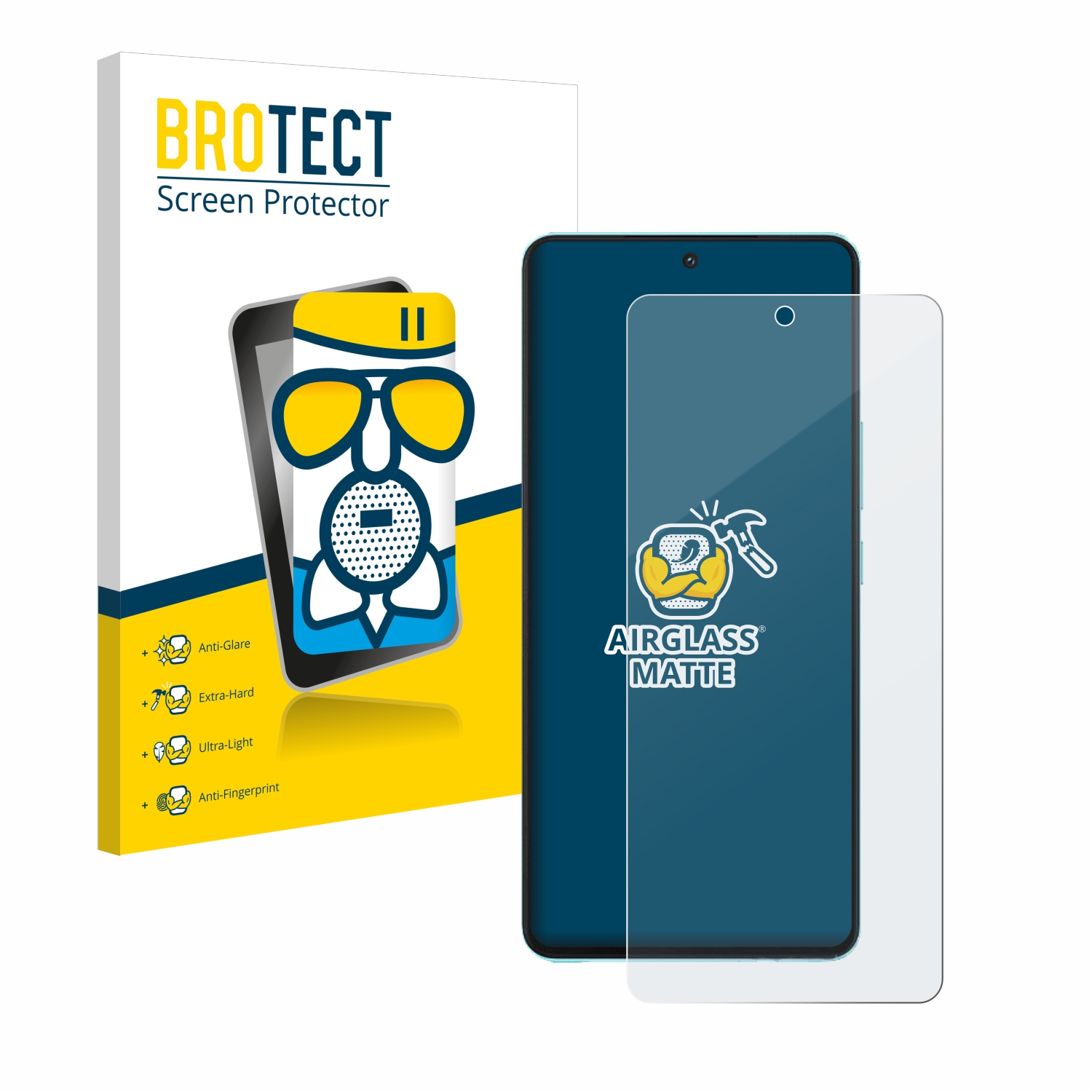 BROTECT Airglass matte Schutzfolie(für Vivo 7) iQOO Neo