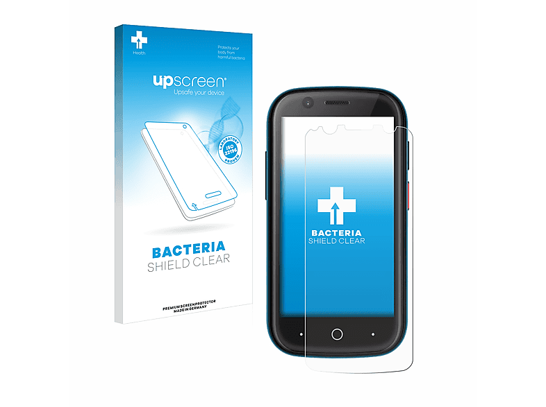 UPSCREEN antibakteriell klare Schutzfolie(für Unihertz Jelly 2) | Displayschutzfolien & Gläser