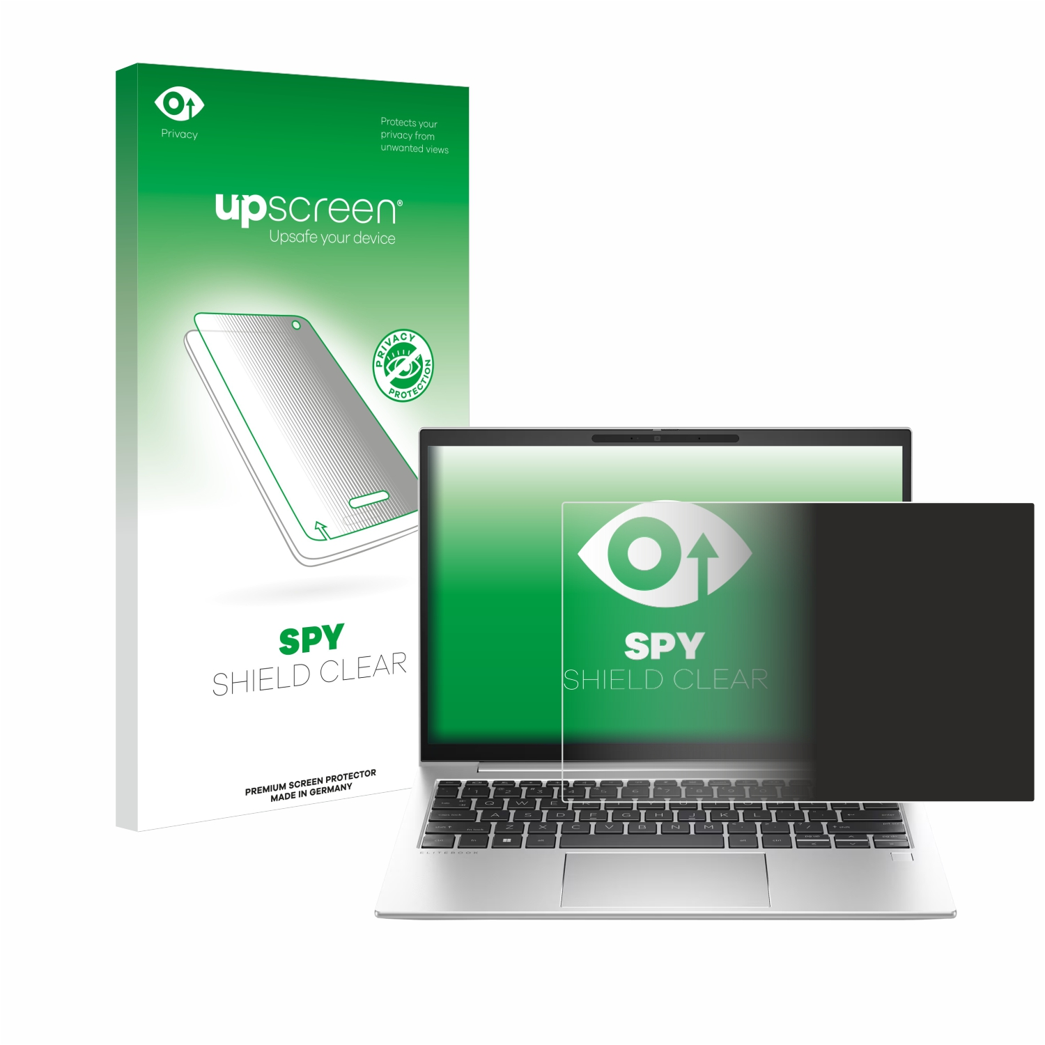 UPSCREEN Anti-Spy Schutzfolie(für HP EliteBook G10 830 Laptop-PC)