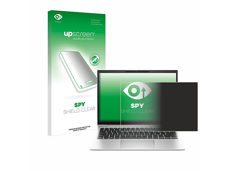 UPSCREEN Anti-Spy EliteBook Schutzfolie(für G10 830 HP Laptop-PC)