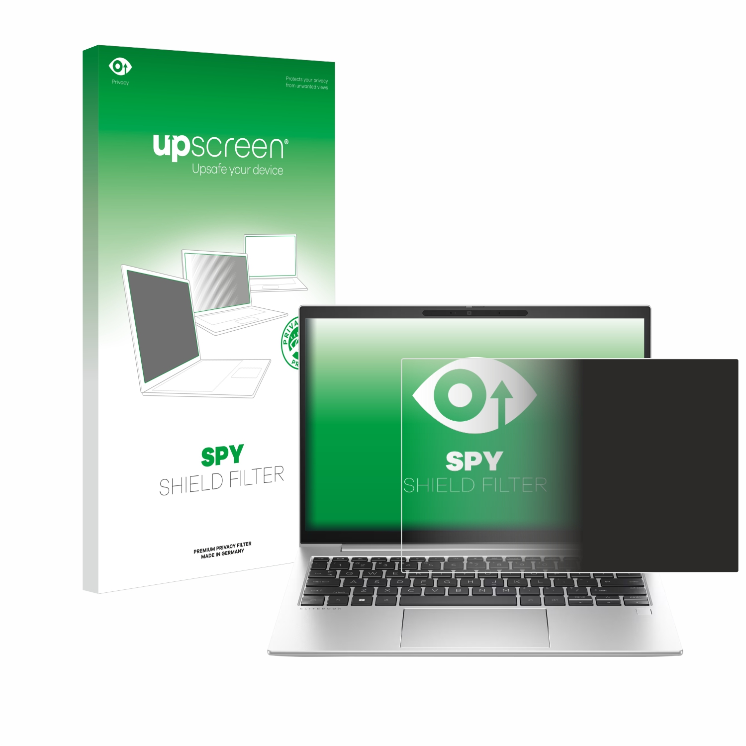 HP 830 UPSCREEN Anti-Spy Laptop-PC) G10 EliteBook Blickschutzfilter(für
