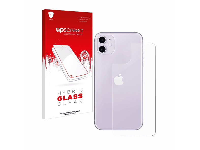 iPhone 11) Apple klare Schutzfolie(für UPSCREEN