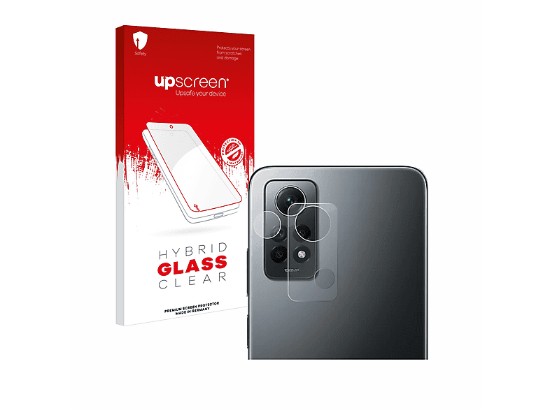 UPSCREEN klare Schutzfolie(für Xiaomi Redmi Note 12 Pro 4G (case-friendly))