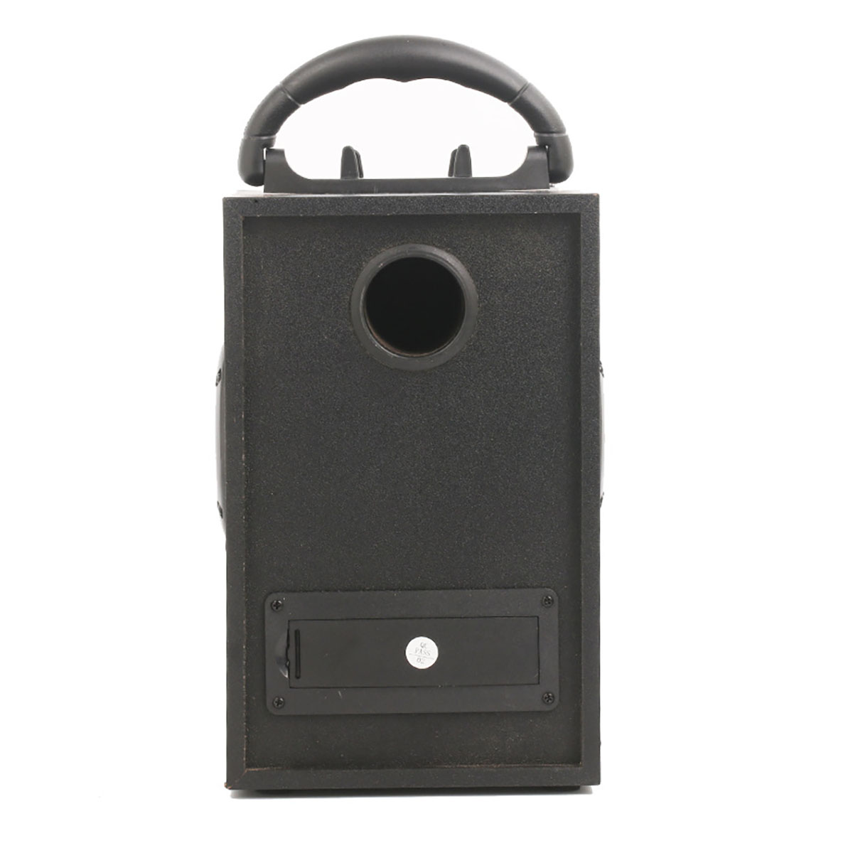 ENBAOXIN Massagegerät, Lautsprecher Plug-in Mini Schwarzer Speaker, Bluetooth-Lautsprecher Portable Outdoor drahtloser Schwarz Small