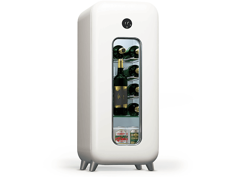 KLARSTEIN Shirley 15 Uno Weinkühlschrank (EEK G, Creme)