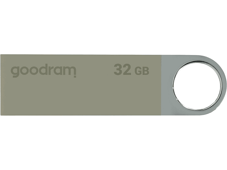 GOODRAM UUN2 USB 2.0        32GB Silver USB Stick (silber, 32 GB)