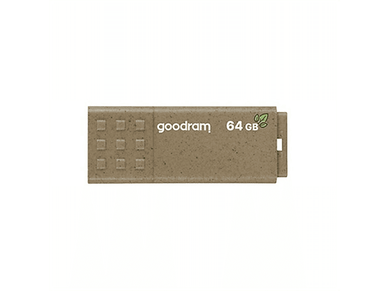 USB USB 3.0 Stick 64GB (braun, 64 Eco UME3 Friendly GB) GOODRAM