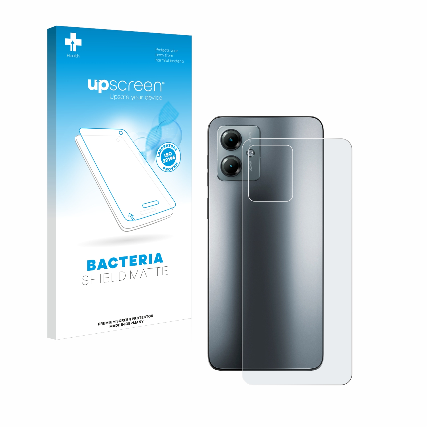 entspiegelt antibakteriell Moto UPSCREEN G14) matte Motorola Schutzfolie(für
