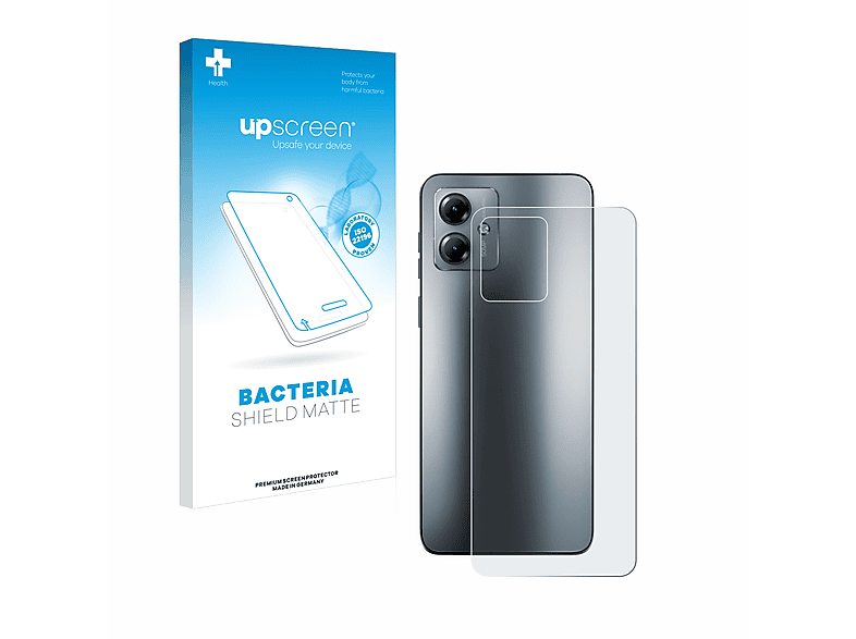 UPSCREEN antibakteriell entspiegelt matte Schutzfolie(für Motorola Moto G14)