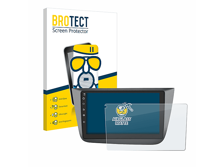 BROTECT Airglass matte Schutzfolie(für Topway Android CarPlay (9\