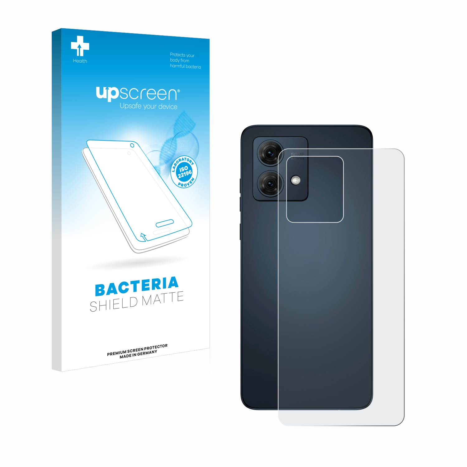 UPSCREEN antibakteriell G84) entspiegelt Schutzfolie(für Moto matte Motorola