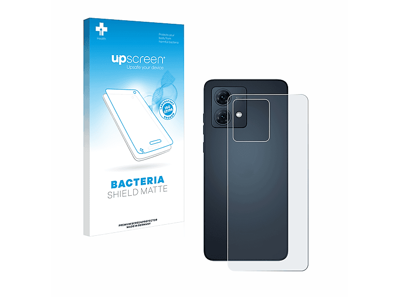UPSCREEN antibakteriell G84) entspiegelt Schutzfolie(für Moto matte Motorola