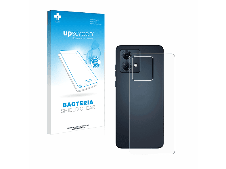 UPSCREEN antibakteriell klare Schutzfolie(für Moto G84) Motorola