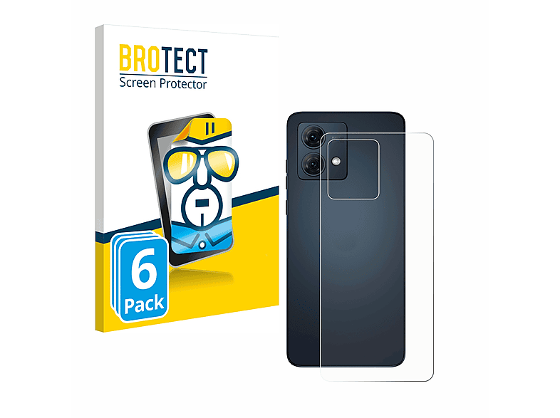 BROTECT 6x klare Schutzfolie(für Motorola Moto G84)