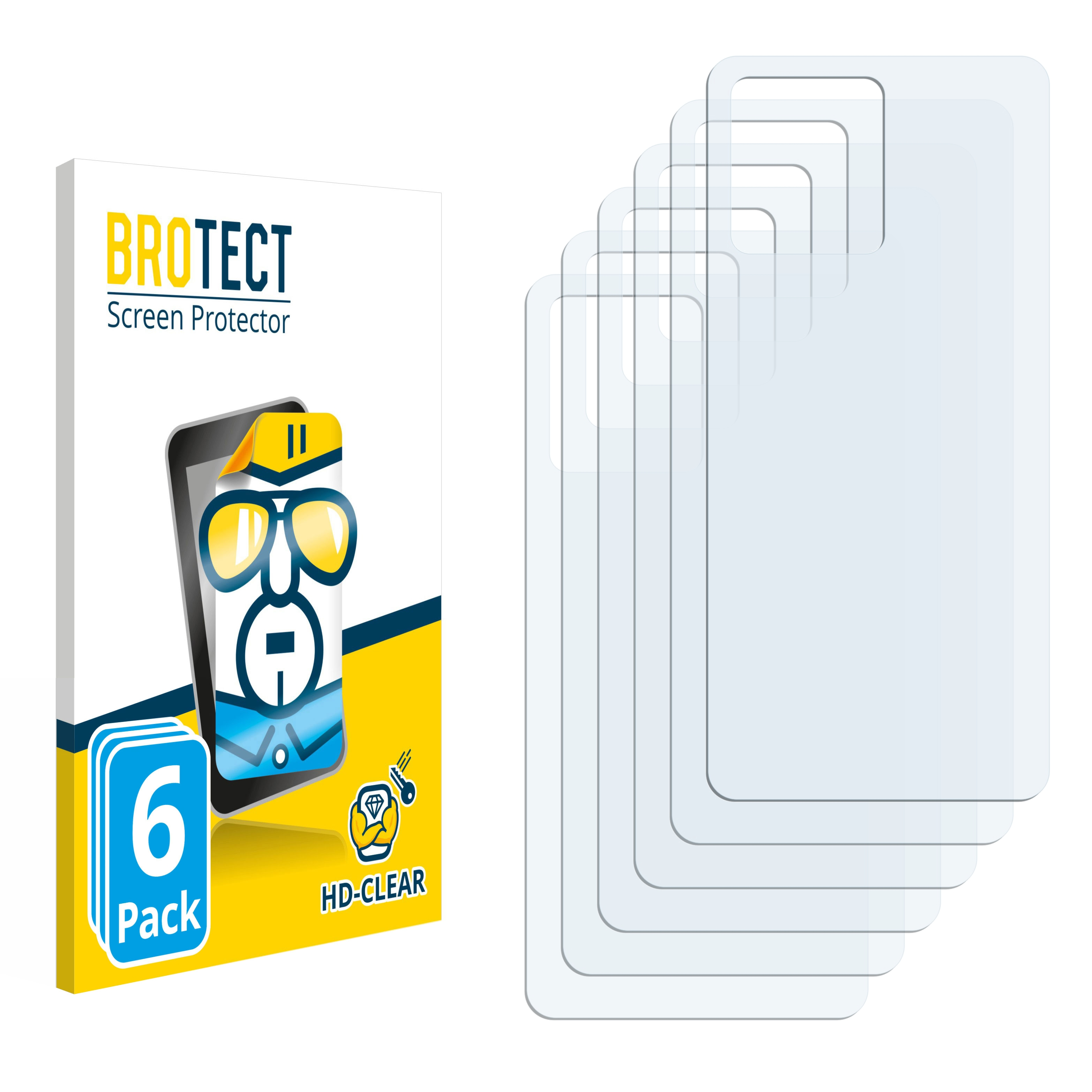 G84) Schutzfolie(für Moto 6x klare Motorola BROTECT
