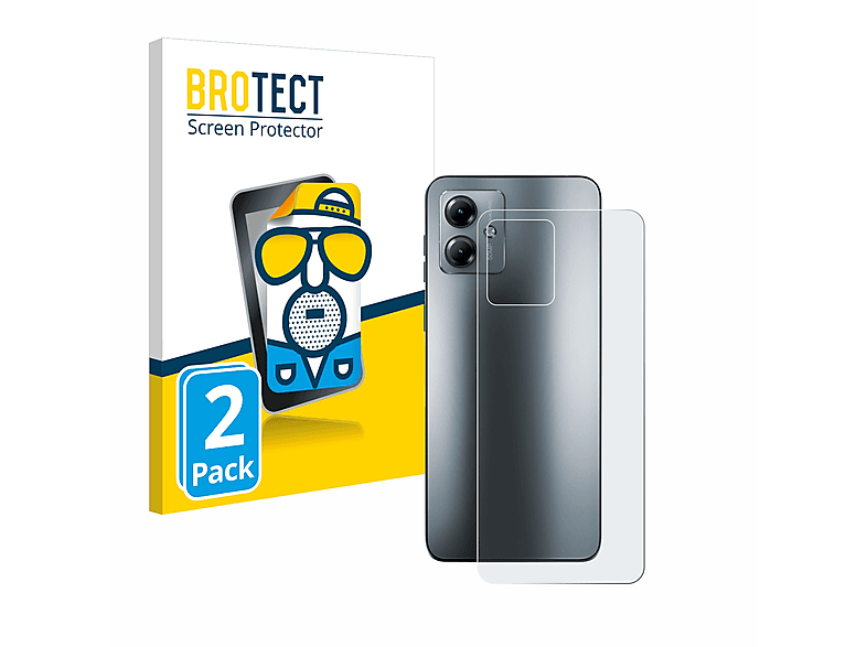 BROTECT 2x matte Schutzfolie(für Motorola Moto G14)