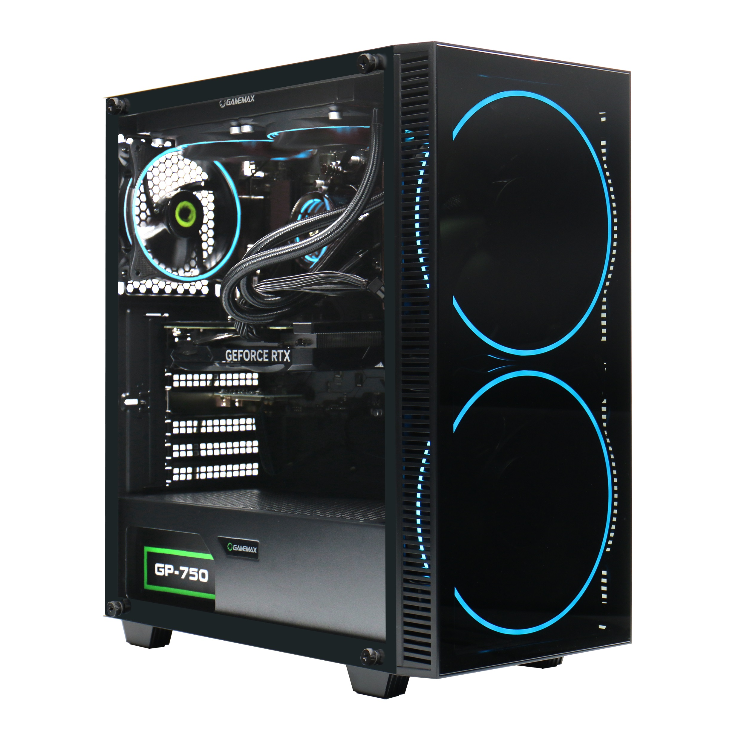 GAMEMAX Black GeForce 11 Windows SSD, Ti NVIDIA 2 Gaming-PC Hole (64 Core™ mit Microsoft Home Bit), GB 4060 RAM, 16 i5 32 TB , Intel® GB 7196, RTX™ Prozessor