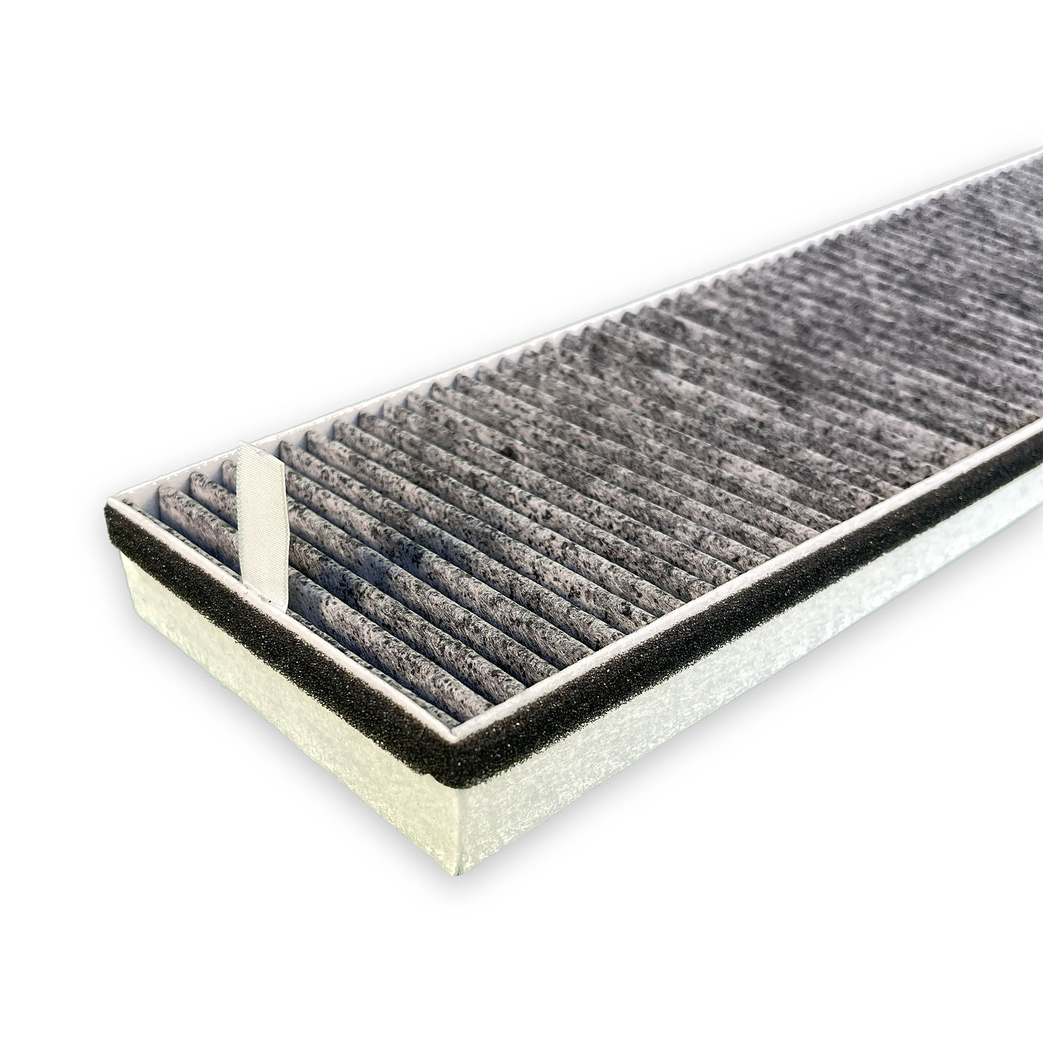 Auto-Luftfilter mit plissiertem Design.