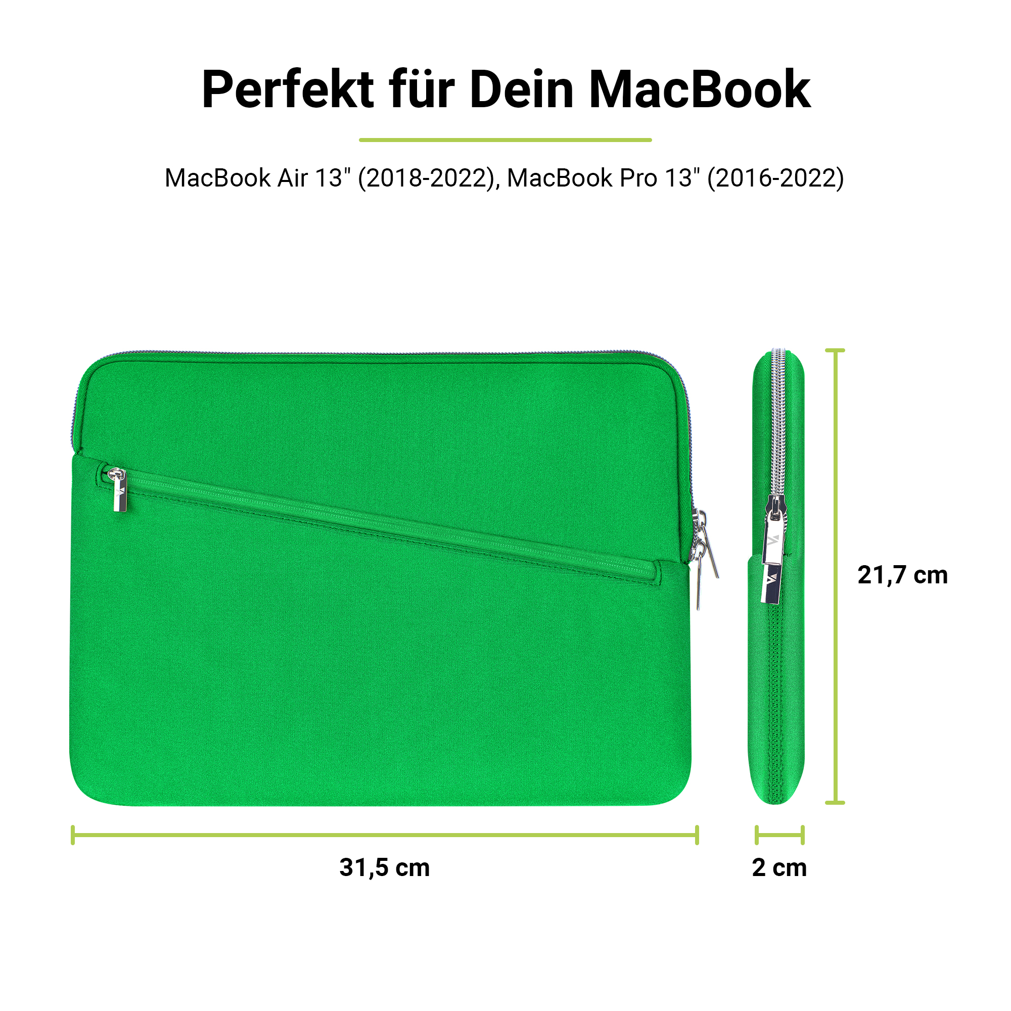 MacBook Apple für für Pro (2016-2022) ARTWIZZ Sleeve 13\