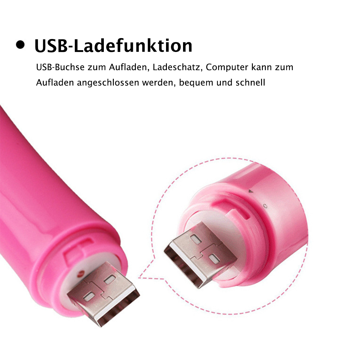 BRIGHTAKE USB Wiederaufladbarer 4-in-1 Damenrasierer - und vielseitiges für Styling sanftes Perfekt Weiß Rasierapparat