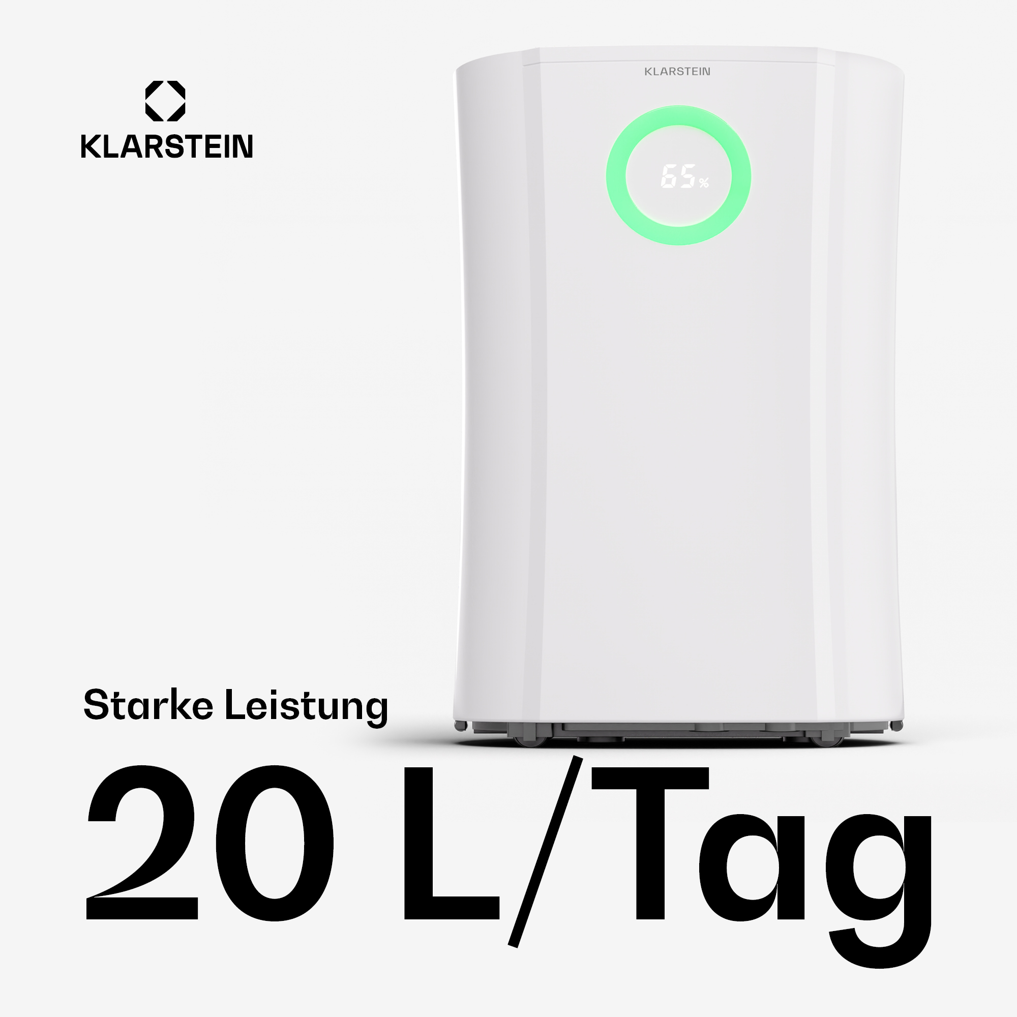 Pro 30 KLARSTEIN DryFy Anthrazit, Luftentfeuchter Raumgröße: m²) Connect