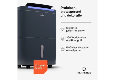 Klarstein DryFy Connect 40, Luftentfeuchter, WiFi, 40 L/d 40l/24h