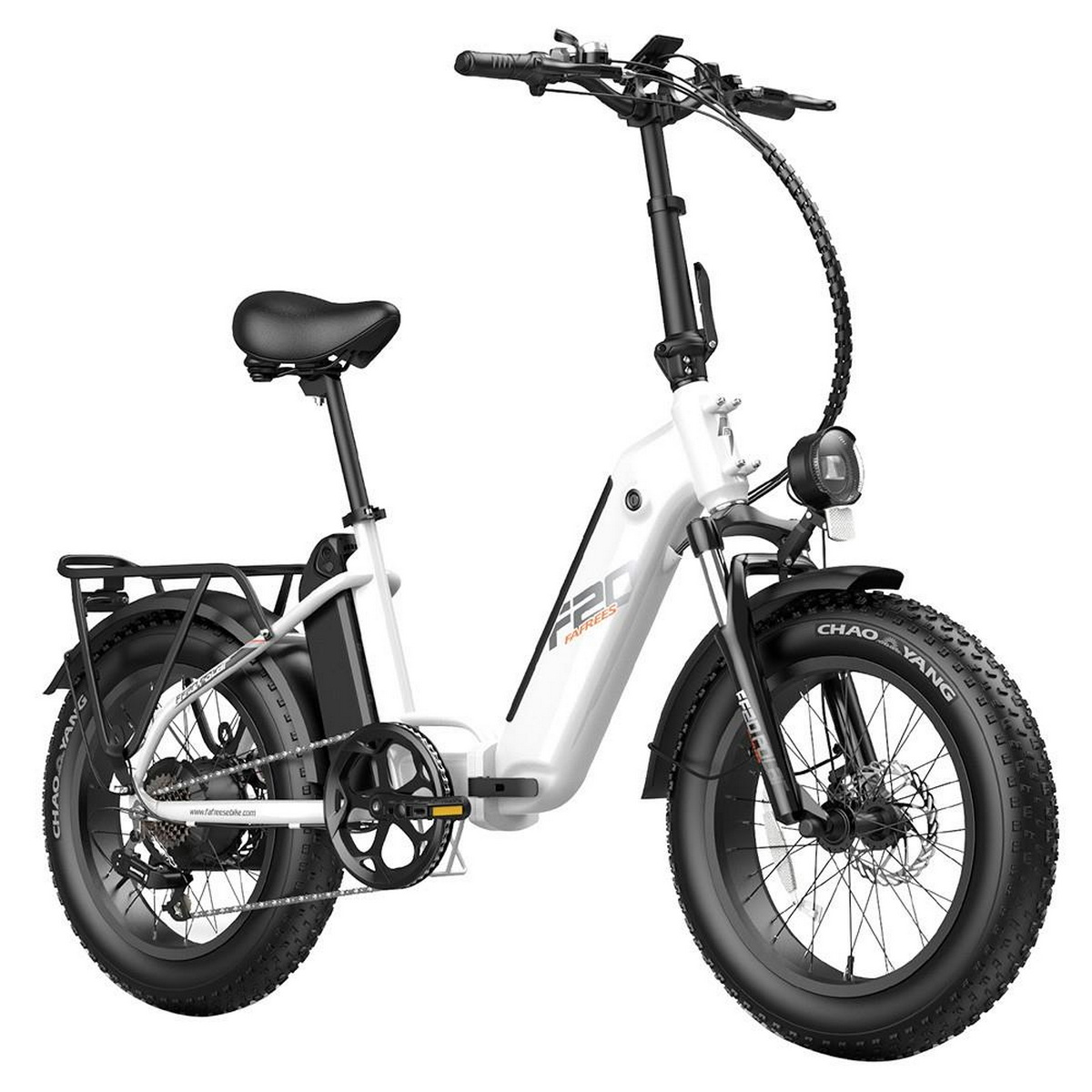 Unisex-Rad, Weiß) (Laufradgröße: Zoll, FAFREES 20 FF20 Kompakt-/Faltrad