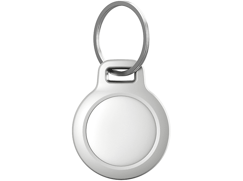 NOMAD Rugged Keychain für MediaMarkt | weiß White Befestigungszubehör AirTag