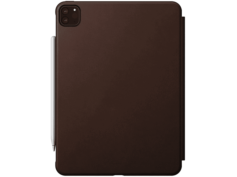 NOMAD Modern Folio iPad Pro 11 inch (2nd Gen) Brown Leather Rundumschutz Full Cover für Apple Leder, braun