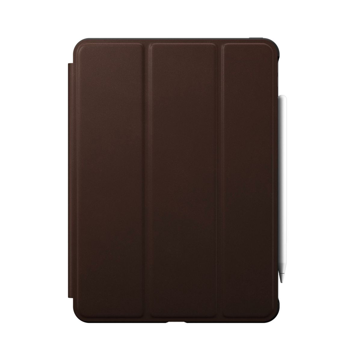 Leather Rundumschutz Leder, Folio Gen) braun Pro Modern NOMAD Brown 11 (2nd iPad Cover inch Apple Full für