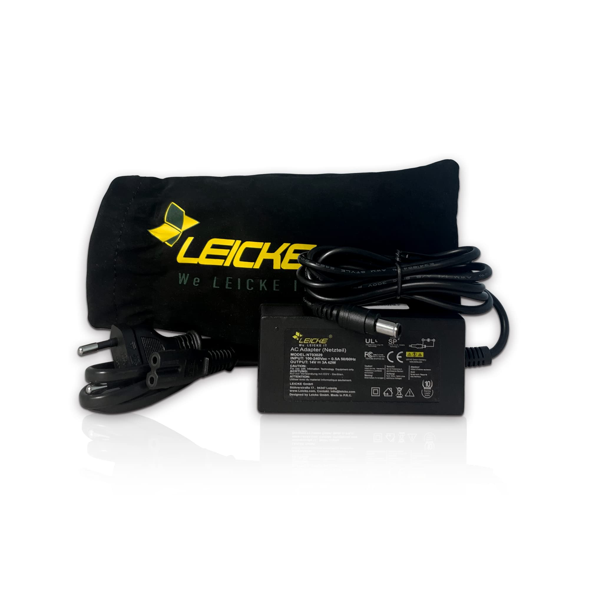 LEICKE 14V 42W AC 6.0x4.4mm für Stecker Netzteil Netzteil,Ladegeräte Samsung SyncMaster Monitor Ladegerät