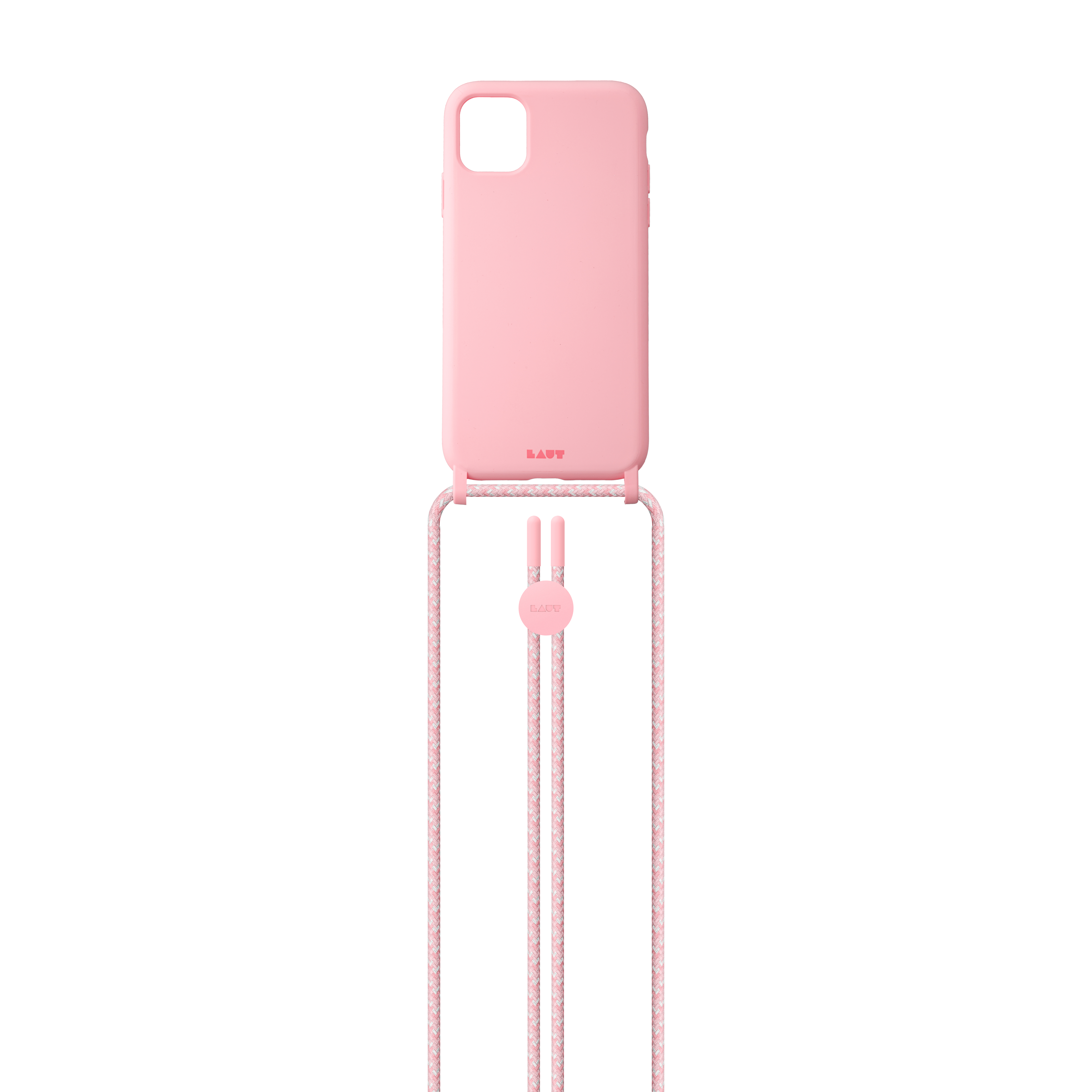 LAUT Pastels APPLE, 12, Backcover, (Necklace), IPHONE PINK