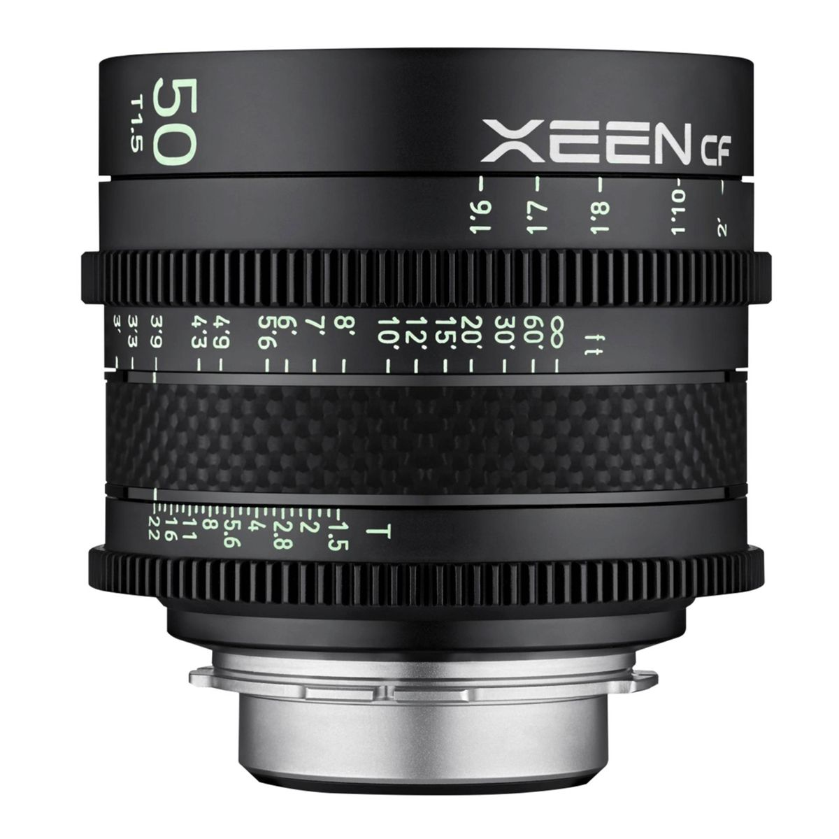 SAMYANG XEEN für Cinema Vollformat 1,5 EF-Mount EF T Canon (Objektiv CF 1,5/50 Canon