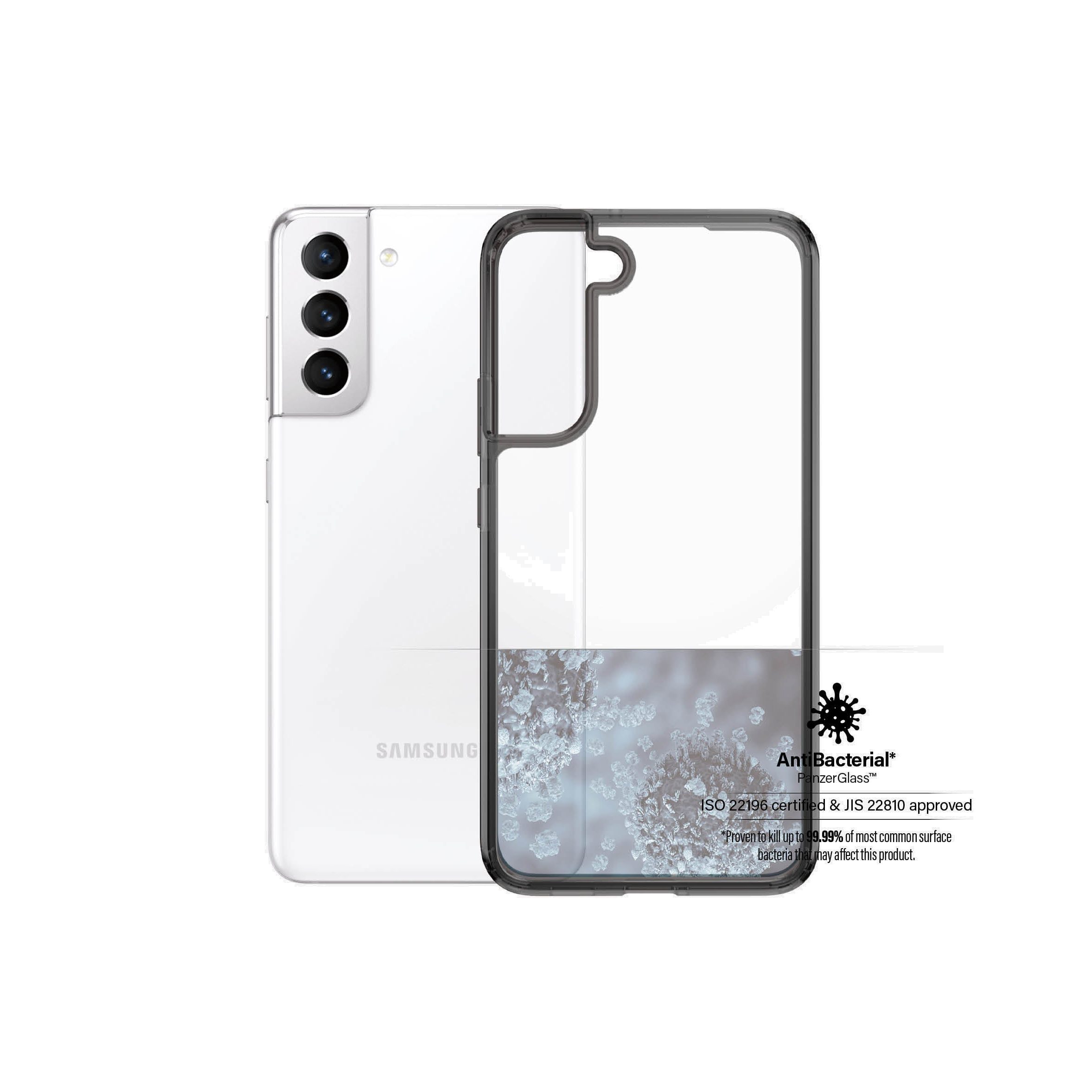 S22, Backcover, PANZERGLASS CLEAR SAMSUNG, HardCase, GALAXY