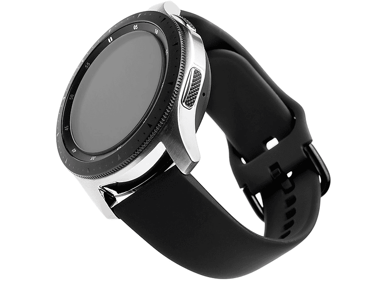 FIXSST-20MM-BK, Ersatzarmband, FIXED Smartwatch, Smartwatch, Schwarz