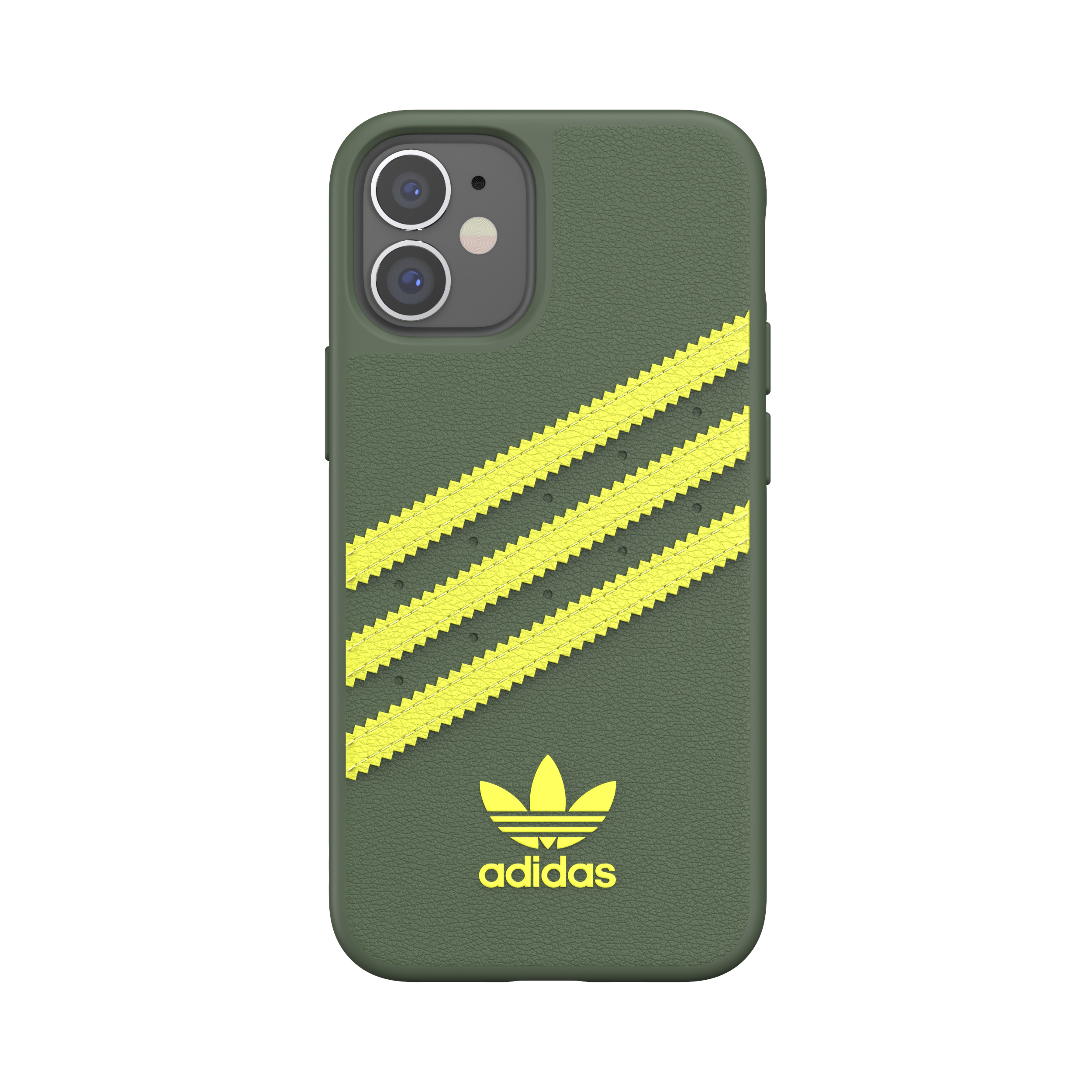 ADIDAS Moulded PU, 12 MINI, Case IPHONE GREEN Backcover, APPLE