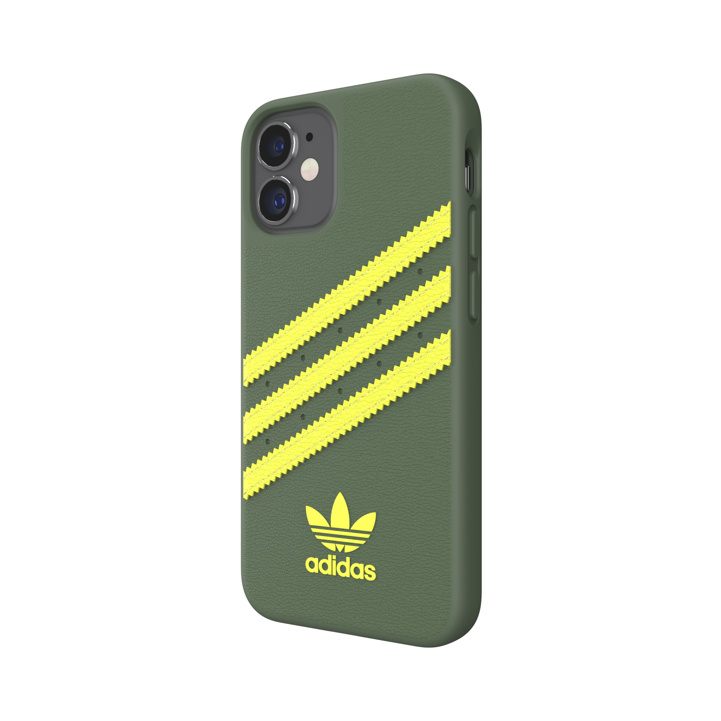 ADIDAS Moulded Case PU, MINI, IPHONE APPLE, Backcover, GREEN 12