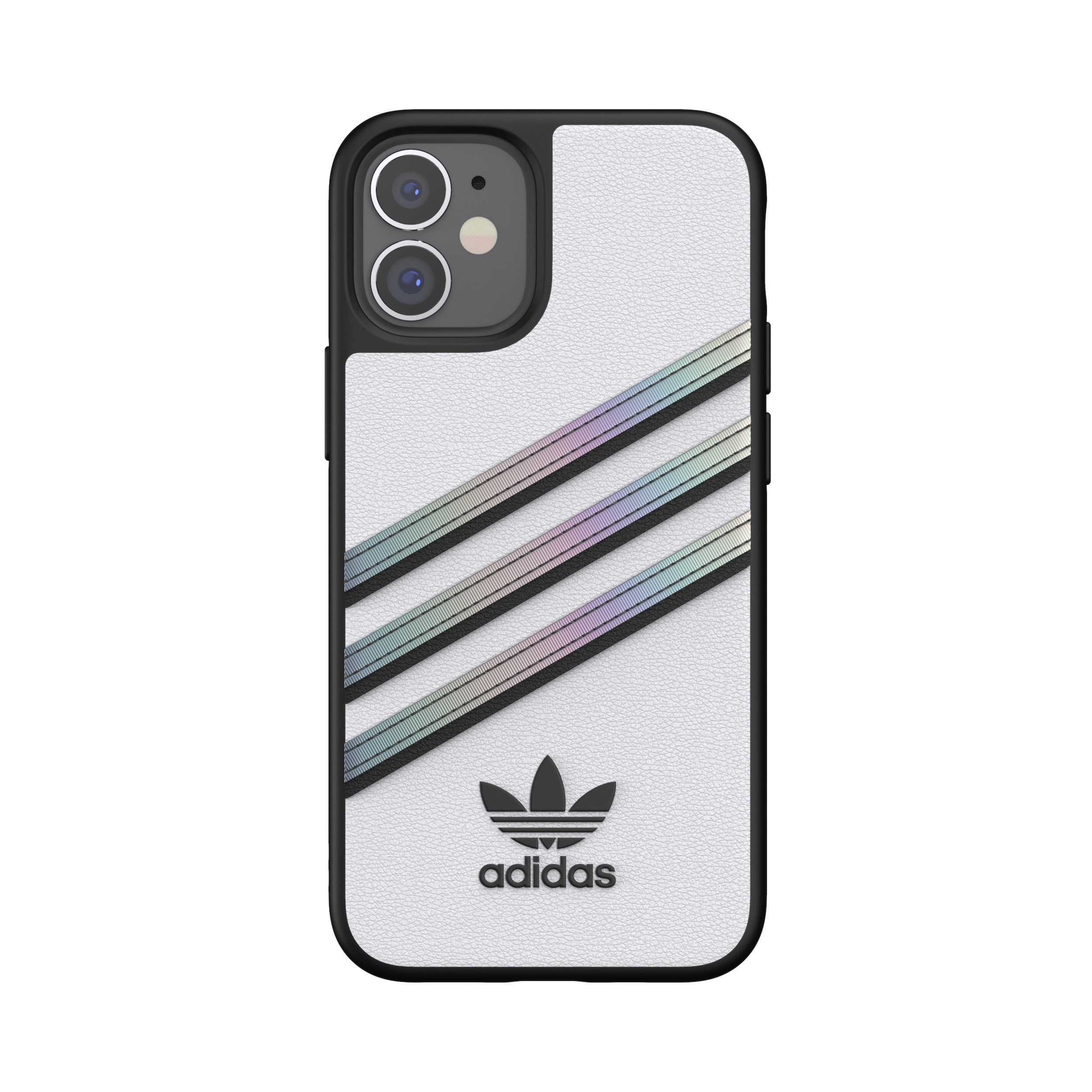 MINI, Case IPHONE Backcover, APPLE, ADIDAS Woman, 12 PU WHITE Moulded